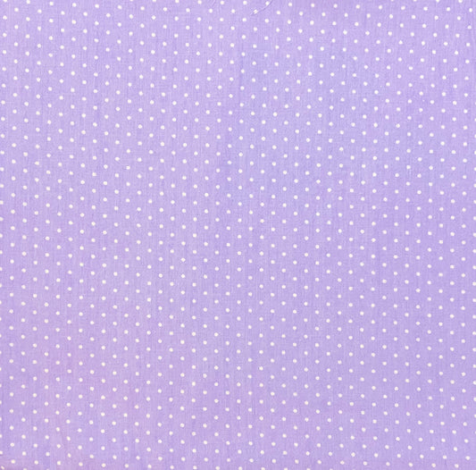 White dots on purple