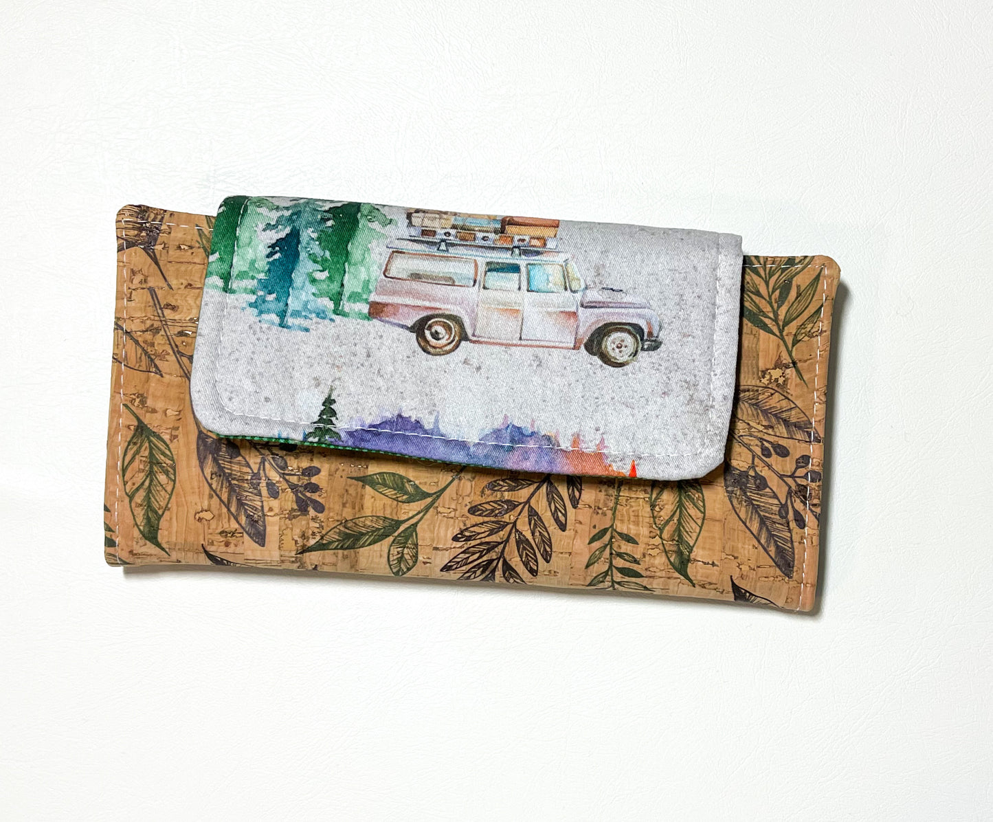 Skinny wallet digital pattern