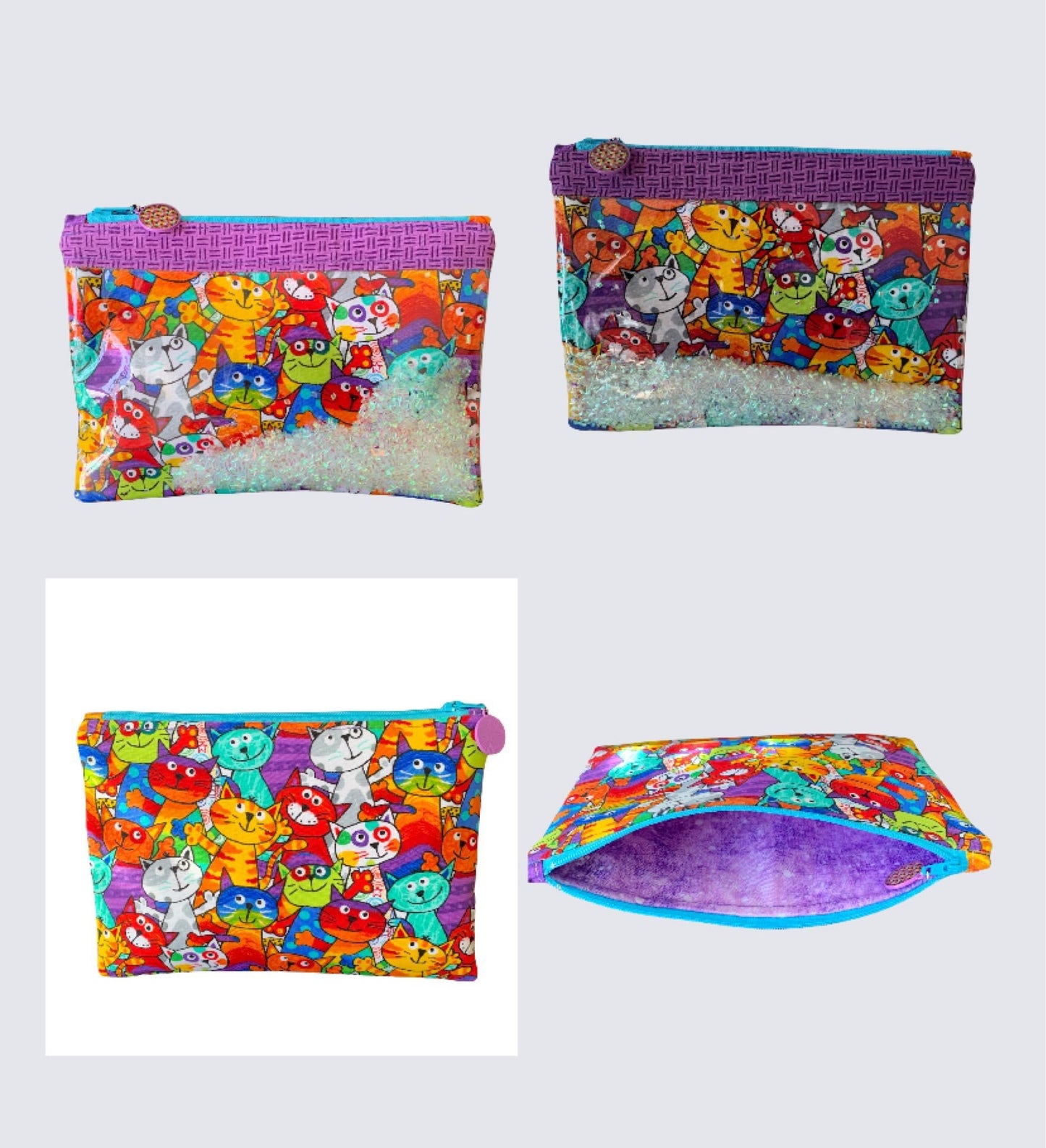 Sparkle Zipper pouch digital pattern