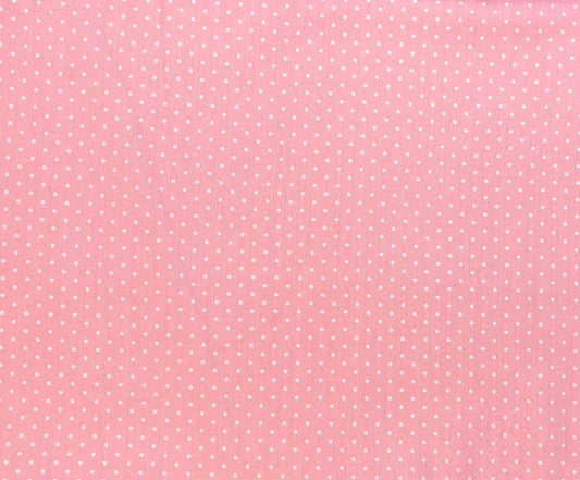 White dots on pale pink