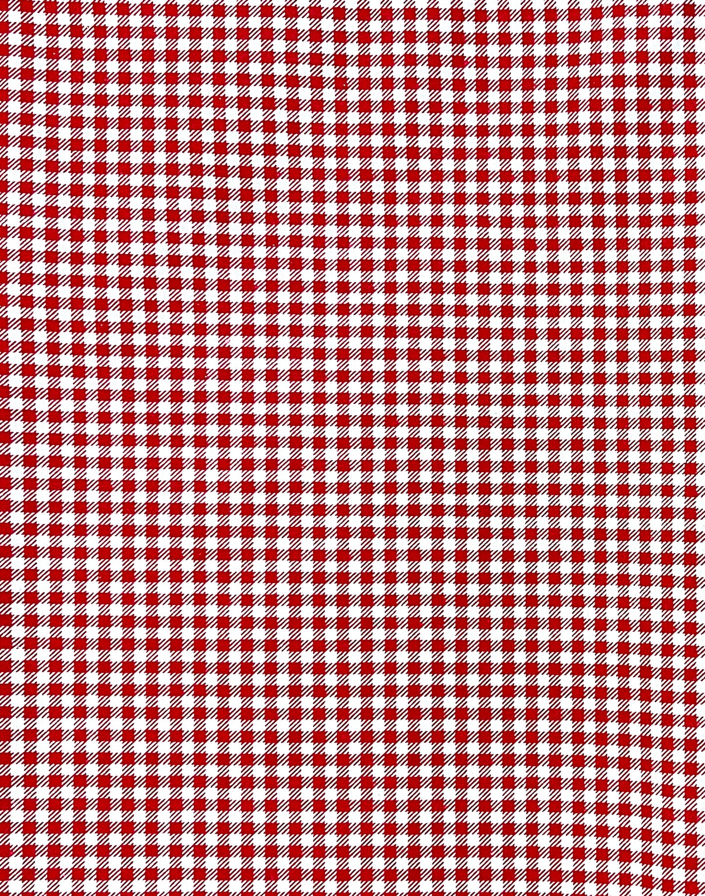 Red gingham