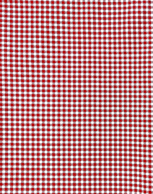 Red gingham