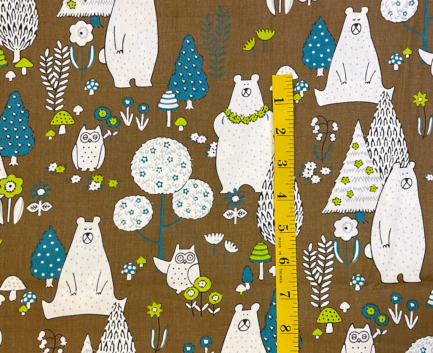 Bears in the woods