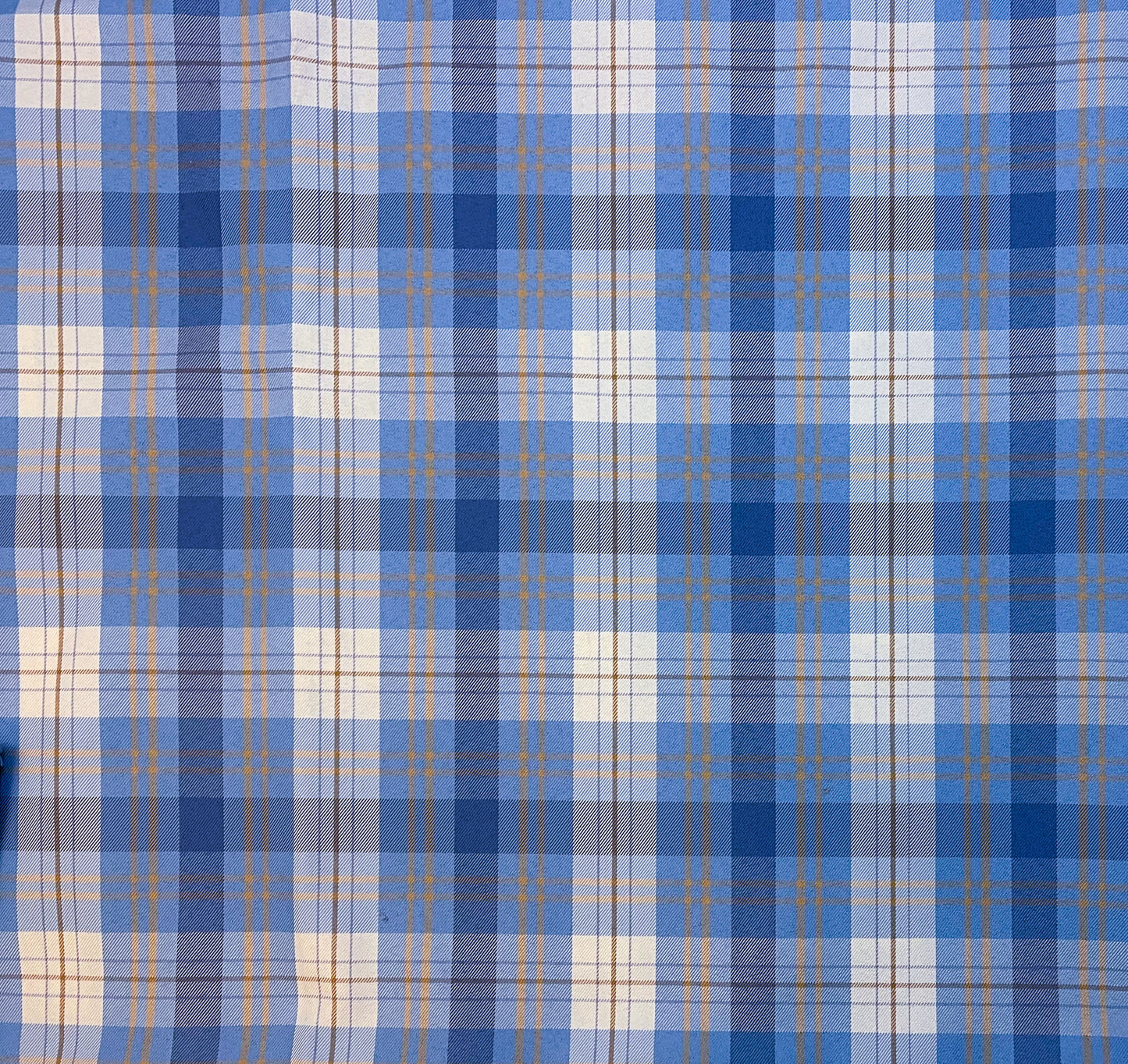 Plaid-royal blue