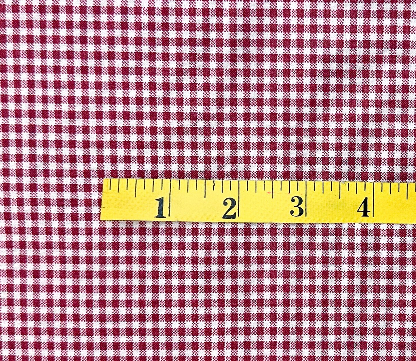 Heirloom- red gingham