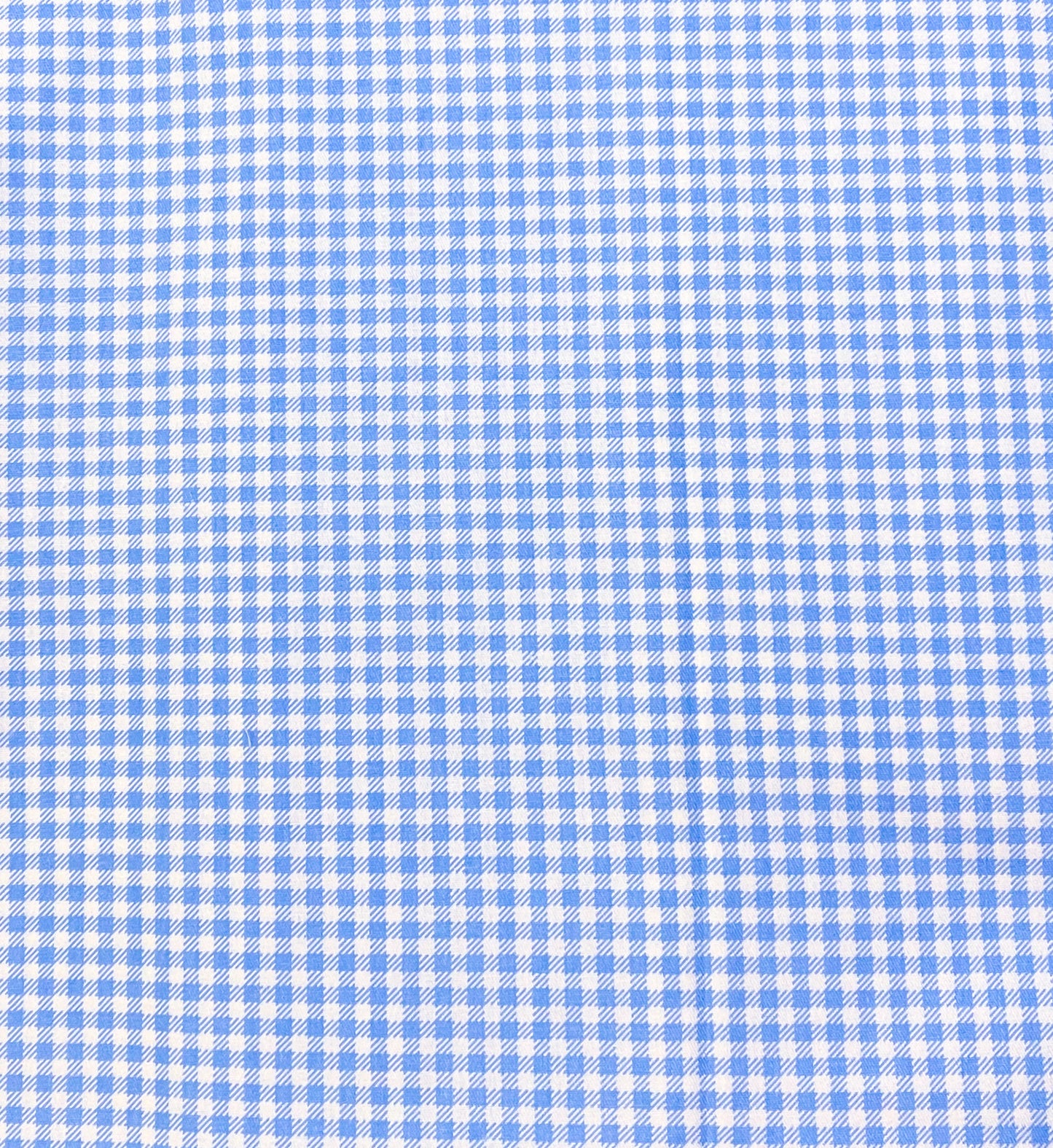 Blue gingham