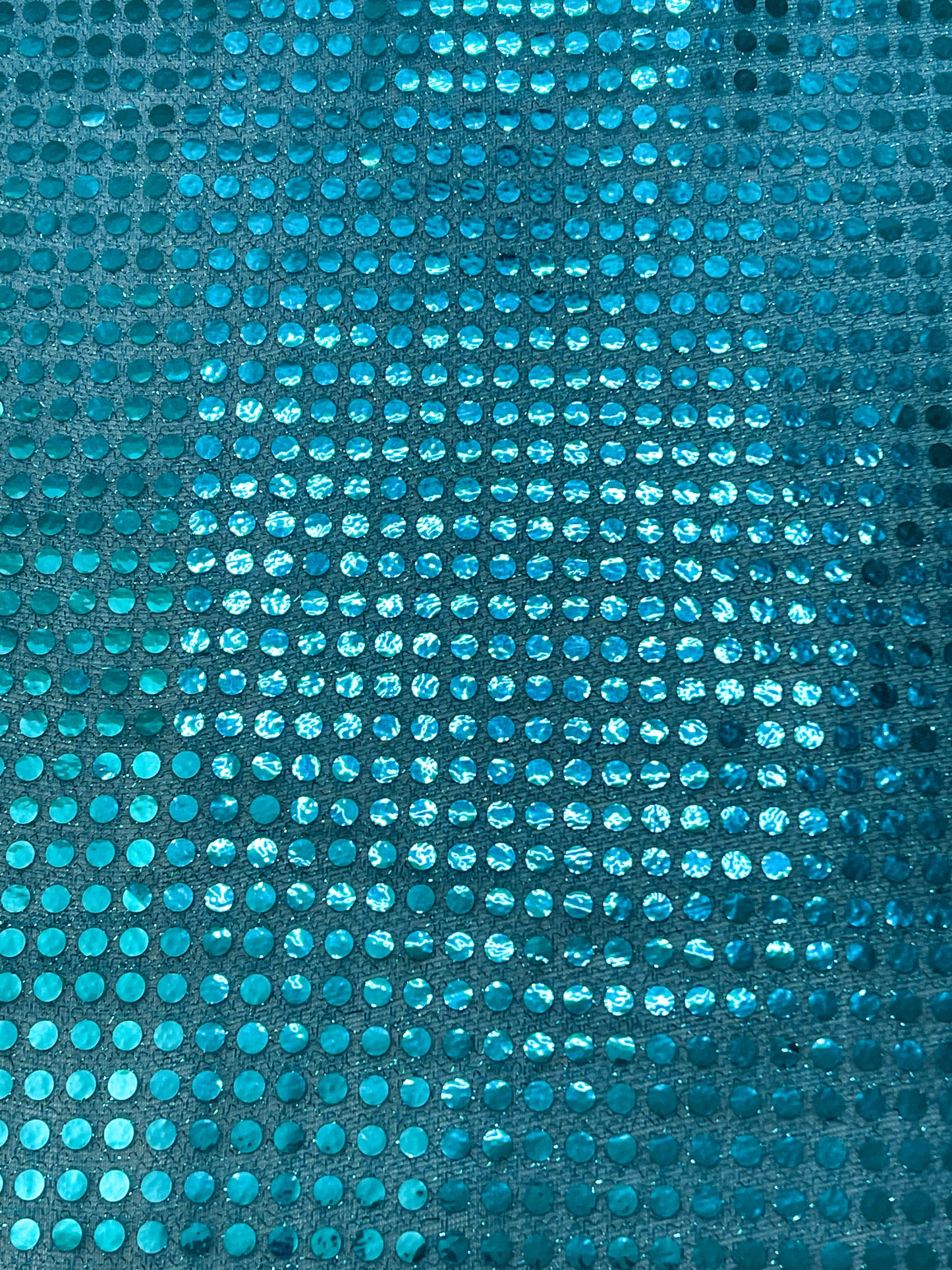 Clearance -blue circle sequins-yardage