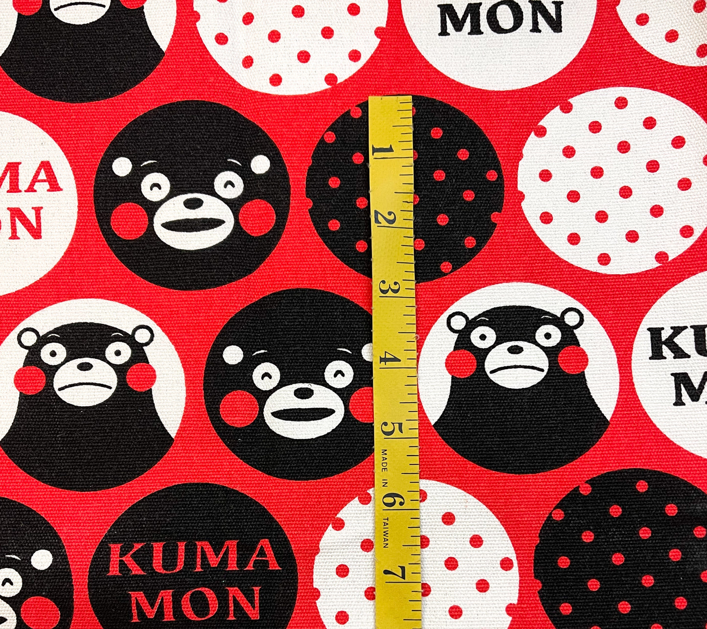 Clearance - Kumamon circles 12oz canvas