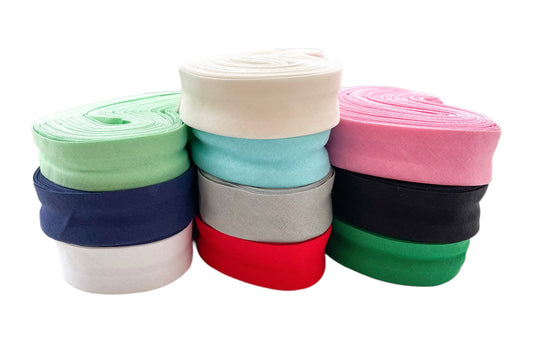 Cotton 1” single fold bias tape