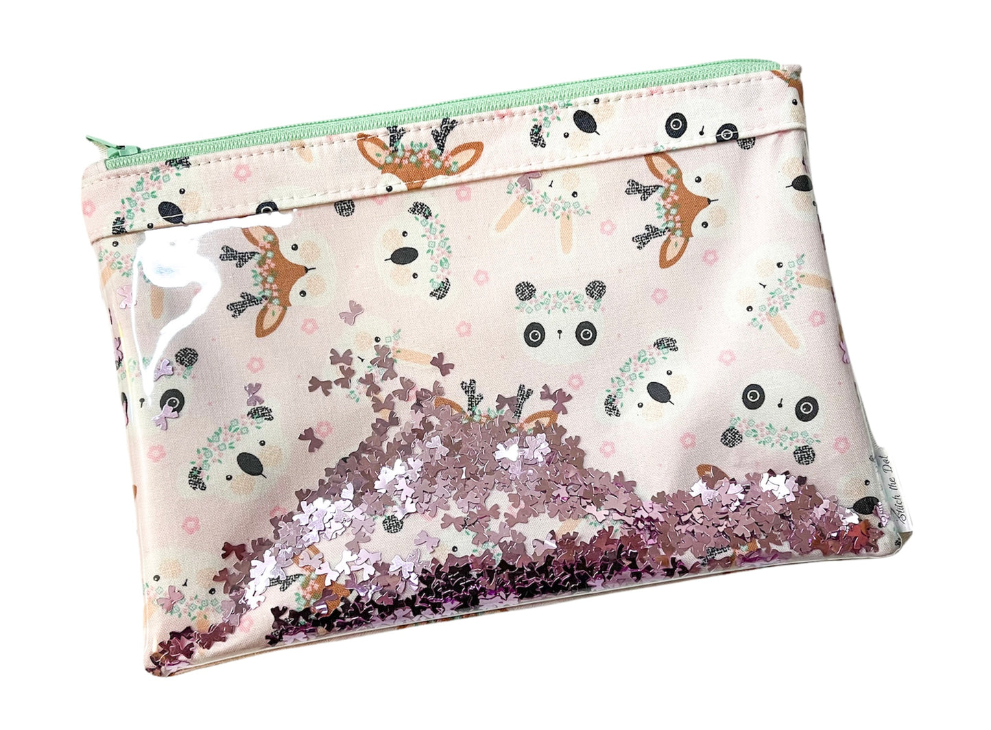 Sparkle Zipper pouch digital pattern