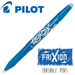 Frixion heat pen-light blue