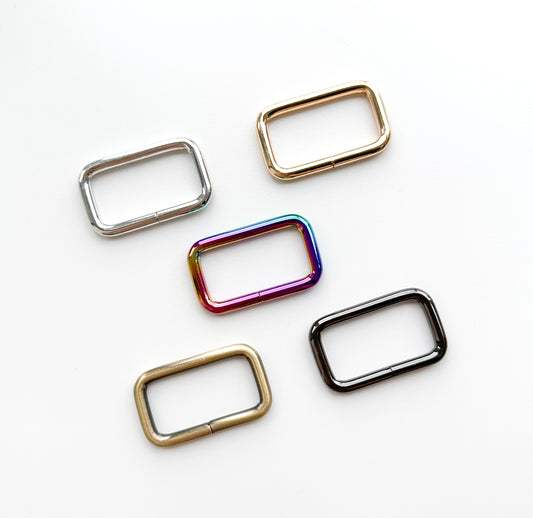 Rectangular rings size: 1-1/2” (38mm)