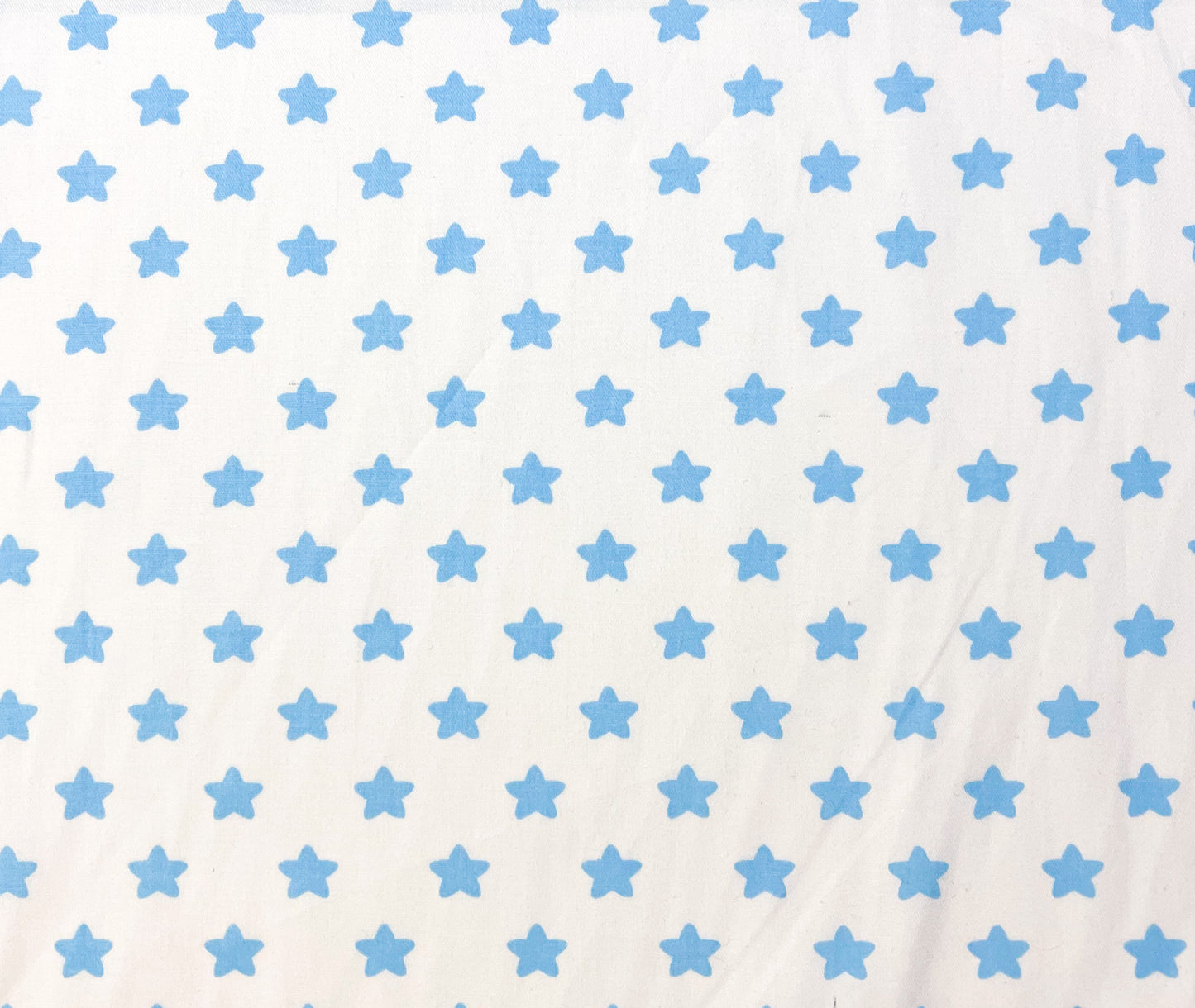 Blue stars on white